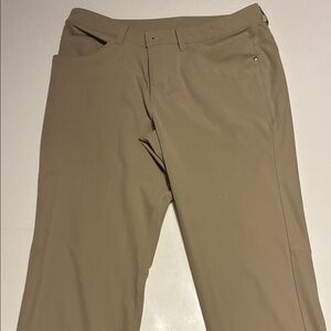 Lululemon Khaki Tall Pants - 37 inch inseam, 32 waist